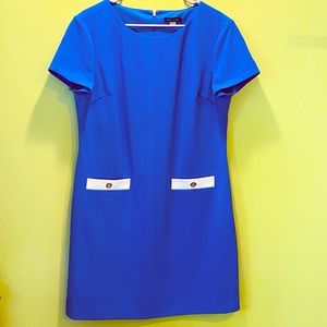 Bright Blue Vintage Inspired Tommy Hilfiger Dress